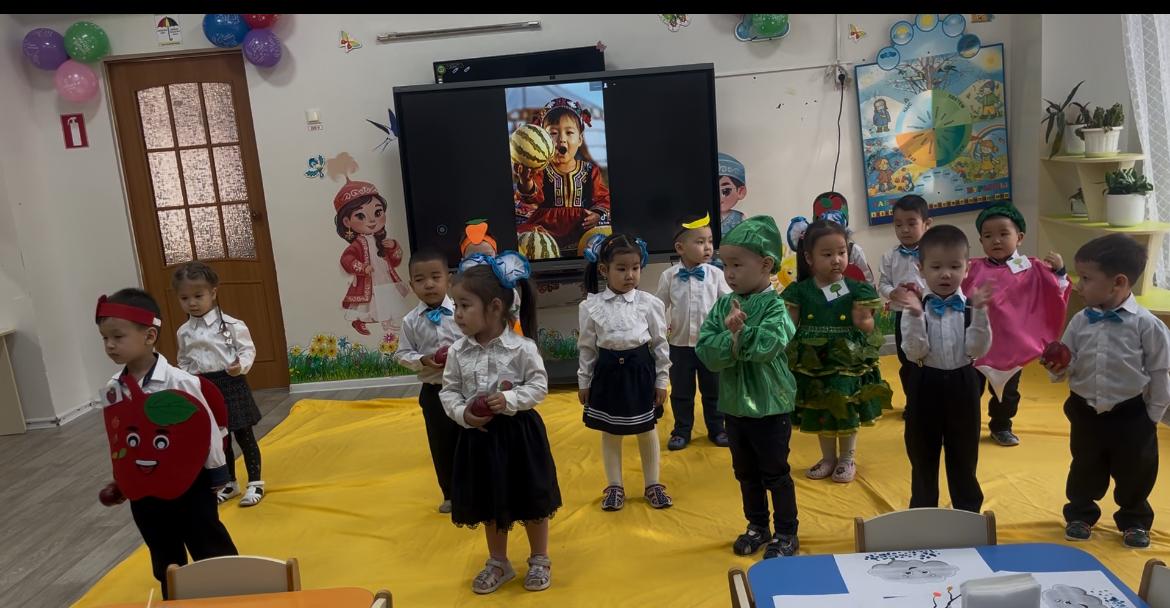 "Табиғаттың берер сыйы"  Ұйымдастырылған ашық іс-әрекет   Ортаңғы "Айгөлек" тобы